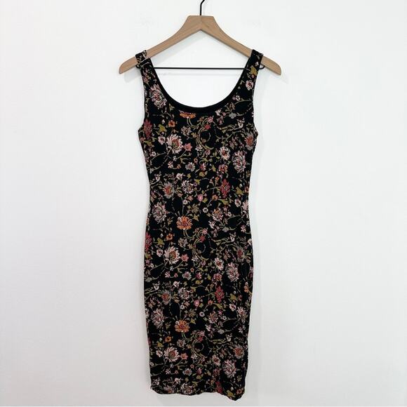 Peruvian Connection Turkish Floral Sleeveless Dress Medium Multicolor Small - Picture 2 of 5